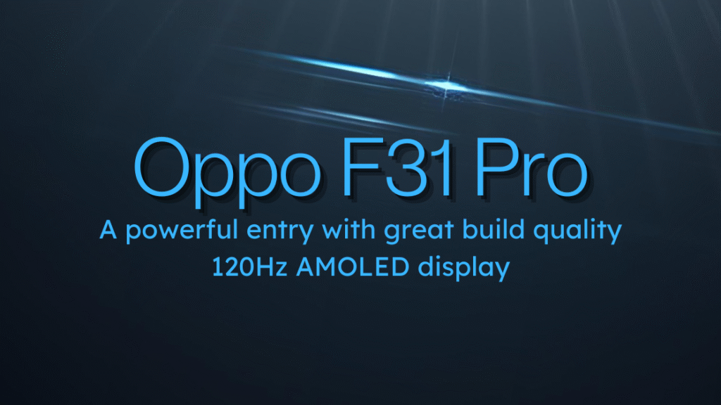 Oppo F31 Pro 5G